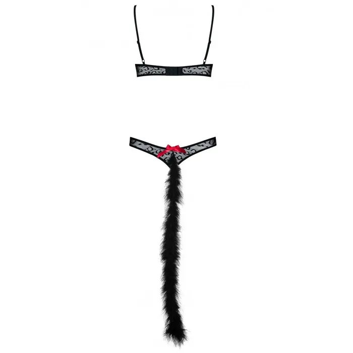 Costume Erotico Obsessive Gepardina S/M Nero S/M | Obsessive Vibrators Costume Erotico Obsessive Gepardina S/M Nero S/M | Obsessive Vibrators