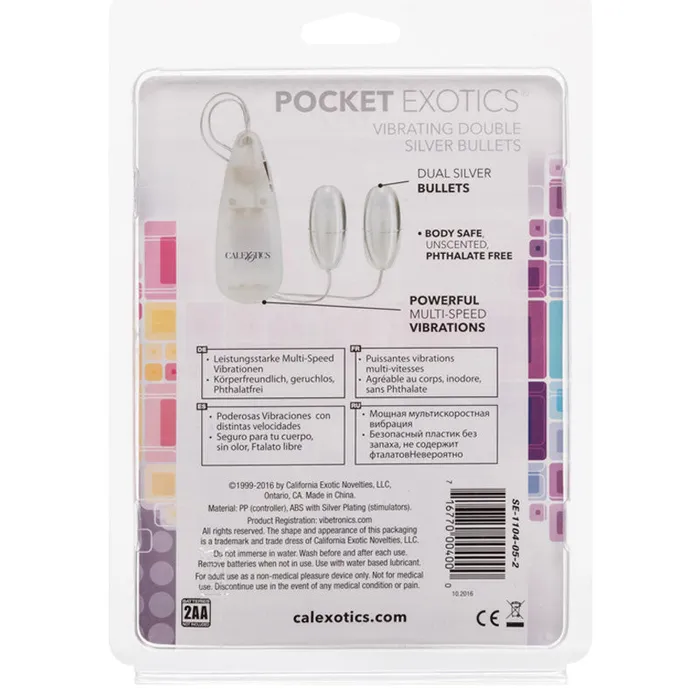 Female Sex Toys | California Exotic Pocket Exotic Double Bullet Female Sex Toys | California Exotic Pocket Exotic Double Bullet
