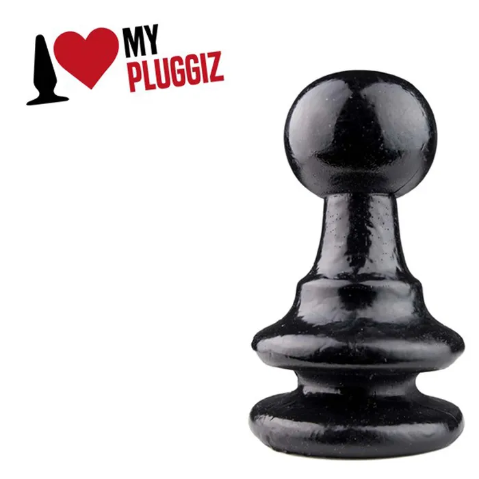 Gangbangster Gangbangster - King Chess - Buttplug - 15 x 9,5 cm - PVC - Zwart | Vibrators Gangbangster Gangbangster - King Chess - Buttplug - 15 x 9,5 cm - PVC - Zwart | Vibrators