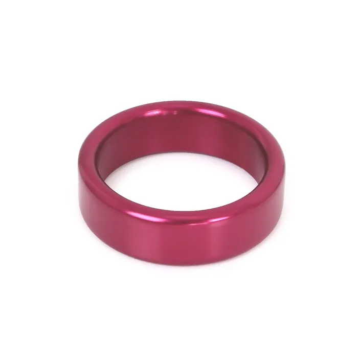 Kiotos - Aluminium Lichtgewicht Cockring - Bordeauxrood | Kiotos Vibrators