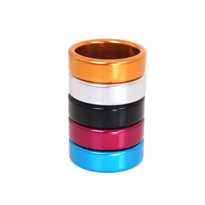 Kiotos - Aluminium Lichtgewicht Cockring - Bordeauxrood | Kiotos Vibrators