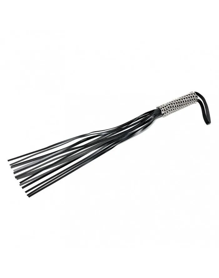 Rimba - Zweep - Flogger - 16 Leren strengen En Handvat Met Kettingen | Rimba Bondage Play Vibrators Rimba - Zweep - Flogger - 16 Leren strengen En Handvat Met Kettingen | Rimba Bondage Play Vibrators