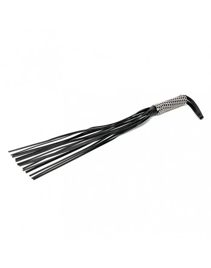 Rimba - Zweep - Flogger - 16 Leren strengen En Handvat Met Kettingen | Rimba Bondage Play Vibrators Rimba - Zweep - Flogger - 16 Leren strengen En Handvat Met Kettingen | Rimba Bondage Play Vibrators