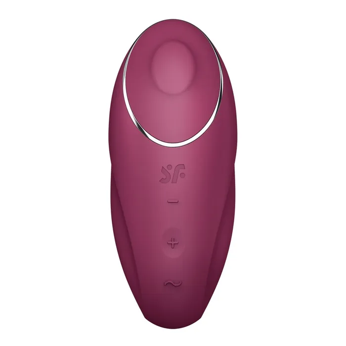 Satisfyer Vibrators | Massaggiatore Satisfyer Tap & Climax Rosso Satisfyer Vibrators | Massaggiatore Satisfyer Tap & Climax Rosso
