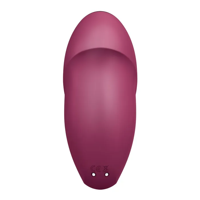 Satisfyer Vibrators | Massaggiatore Satisfyer Tap & Climax Rosso Satisfyer Vibrators | Massaggiatore Satisfyer Tap & Climax Rosso