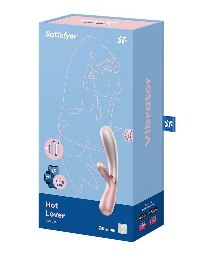 Satisfyer Vibrators | Satisfyer - Hot Love - Verwarmende Vibrator - Met App Control - Roze