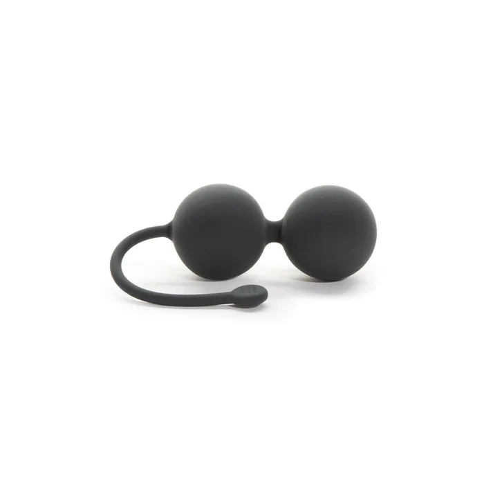 Sfere Orgasmo Fifty Shades of Grey Tighten and Tense Silicone Nero Fifty Shades of Grey Vibrators