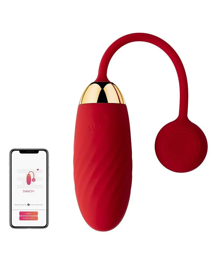 SVAKOM Vibrators | Svakom - Ella - Vibrerend Ei - Rood