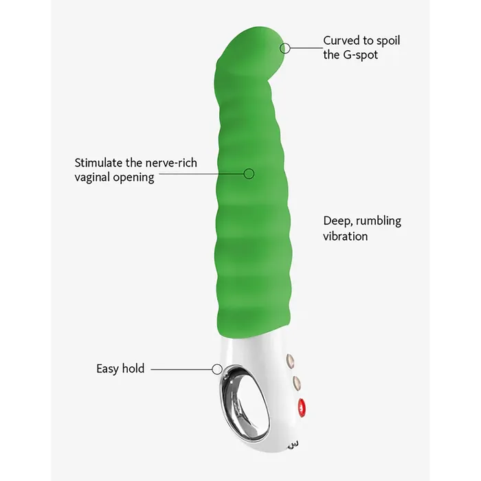 Vibratore Punto G Rave Fun Factory 1101071 Verde | Fun Factory Vibrators Vibratore Punto G Rave Fun Factory 1101071 Verde | Fun Factory Vibrators