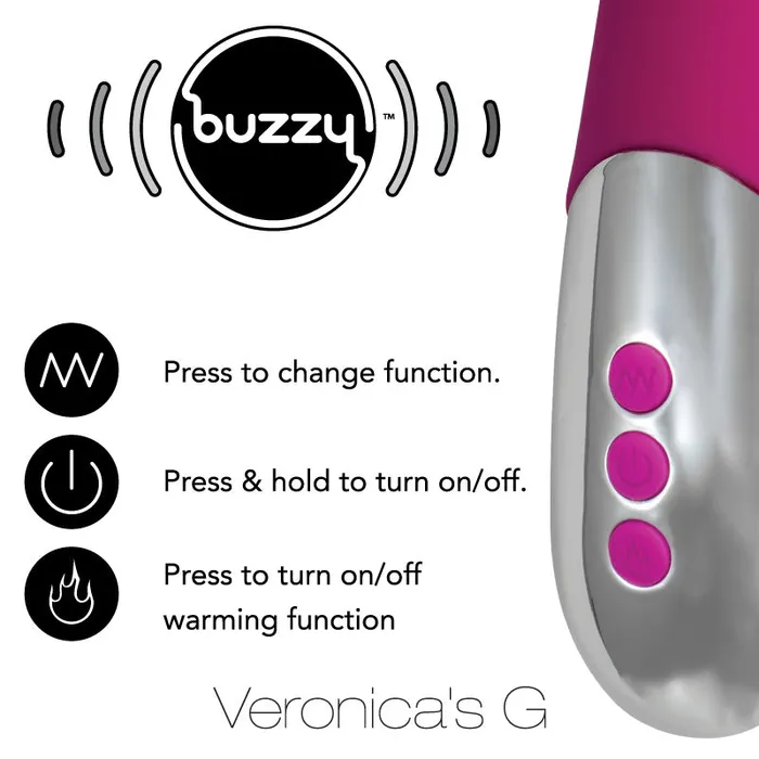 Vibrators | Eden Novelties Buzzy Veronica's G Premium Rechargeable G-spot Vibe Vibrators | Eden Novelties Buzzy Veronica's G Premium Rechargeable G-spot Vibe