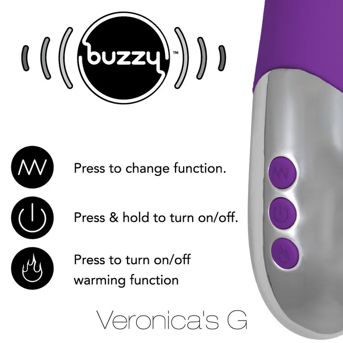 Vibrators | Eden Novelties Buzzy Veronica's G Premium Rechargeable G-spot Vibe Vibrators | Eden Novelties Buzzy Veronica's G Premium Rechargeable G-spot Vibe