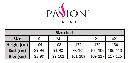 Vibrators | Passion Passion - Maresol Nachthemd - Zwart - Maat 2XL/3XL Vibrators | Passion Passion - Maresol Nachthemd - Zwart - Maat 2XL/3XL