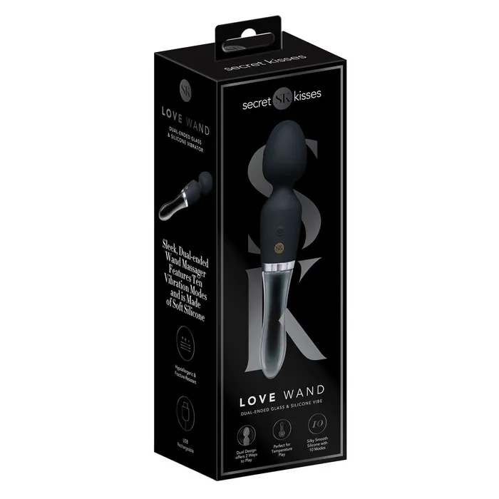 Vibrators | Secret Kisses Massaggiatore Secret Kisses Nero Vibrators | Secret Kisses Massaggiatore Secret Kisses Nero