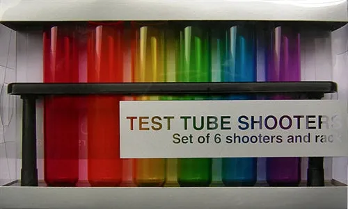 Acetate Test Tube Shooters Kheper Games Vibrators