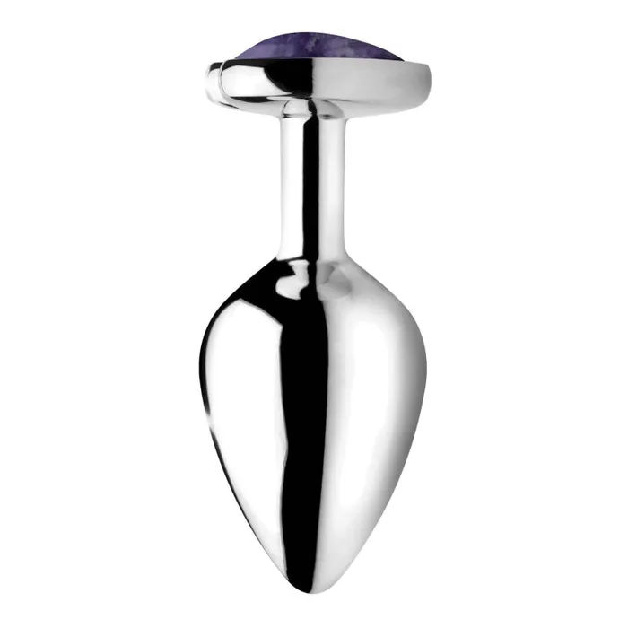 Amethyst Heart Anal Plug - Medium | Xr Brands Booty Sparks Male Sex Toys Amethyst Heart Anal Plug - Medium | Xr Brands Booty Sparks Male Sex Toys