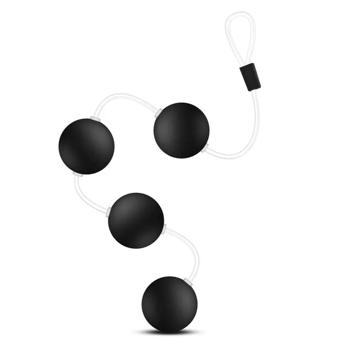 Anal Adventures Pleasure Balls - Black-(bl-23765) | Blush Novelties Anal Anal Adventures Pleasure Balls - Black-(bl-23765) | Blush Novelties Anal