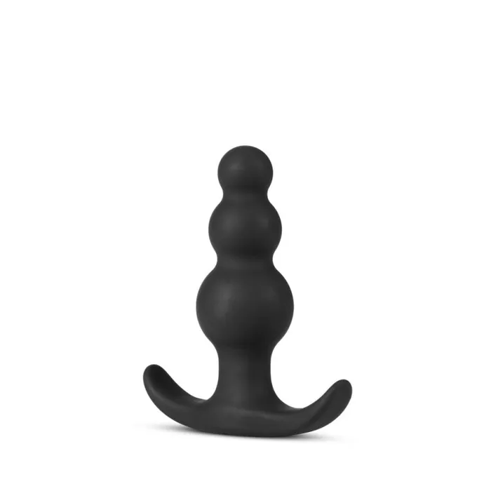 Anal | Blush Novelties Anal Adventures Platinum - Beaded Plug - Black