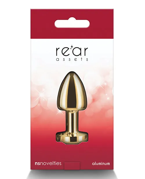 Anal | NS Novelties Rear Assets Gold Petite - Red
