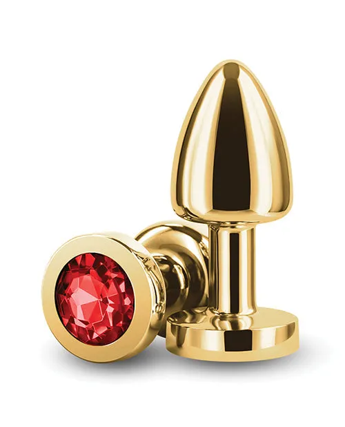 Anal | NS Novelties Rear Assets Gold Petite - Red