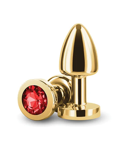 Anal | NS Novelties Rear Assets Gold Petite - Red