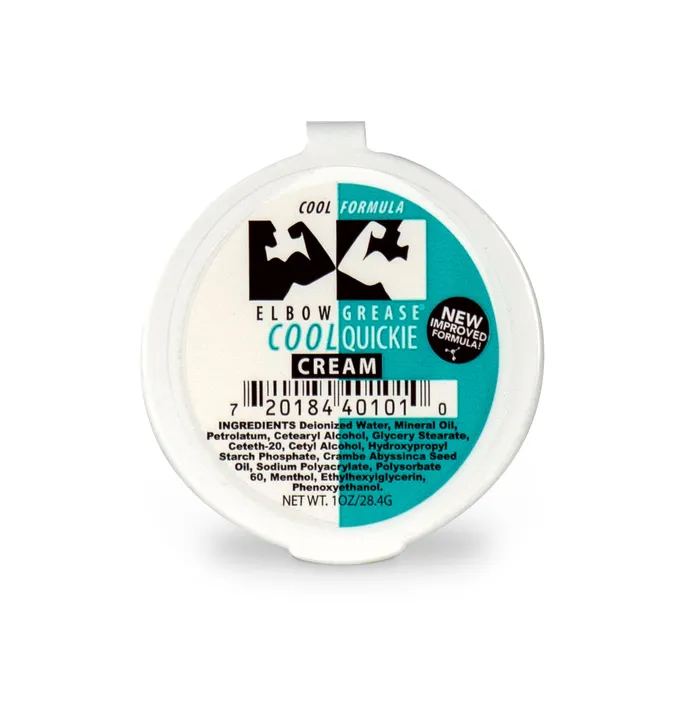 B Cummings Vibrators Elbow Grease Cool Cream Quickie 1 Oz