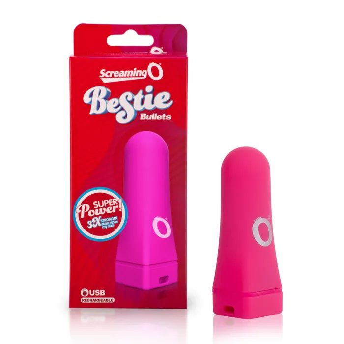 Bestie Bullet - Pink - Each | Screaming O Vibrators
