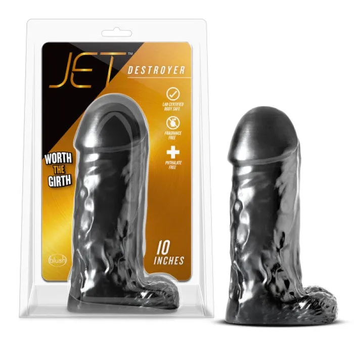 Blush Novelties Jet - Destroyer - Carbon Metallic Black | Vibrators Blush Novelties Jet - Destroyer - Carbon Metallic Black | Vibrators