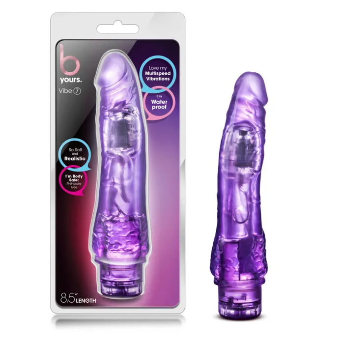 Blush Novelties Vibrators | B Yours Vibe 7 - Purple Blush Novelties Vibrators | B Yours Vibe 7 - Purple