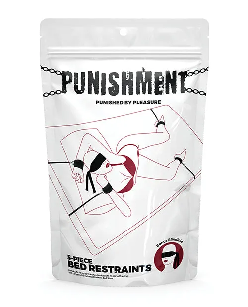 BMS Vibrators Punishment 5 Pc Bed Restraints