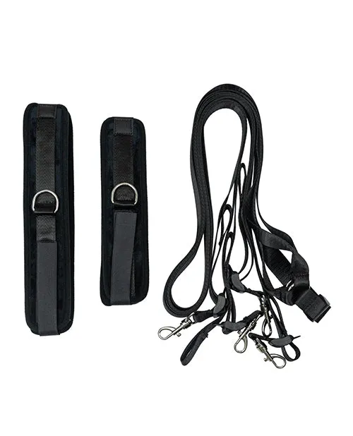 BMS Vibrators | Punishment 5 Pc Bed Restraints