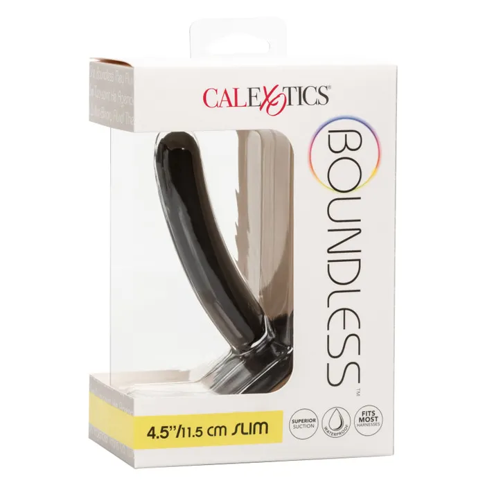 Boundless Slim - 4.5 Inch - Black | Calexotics Anal