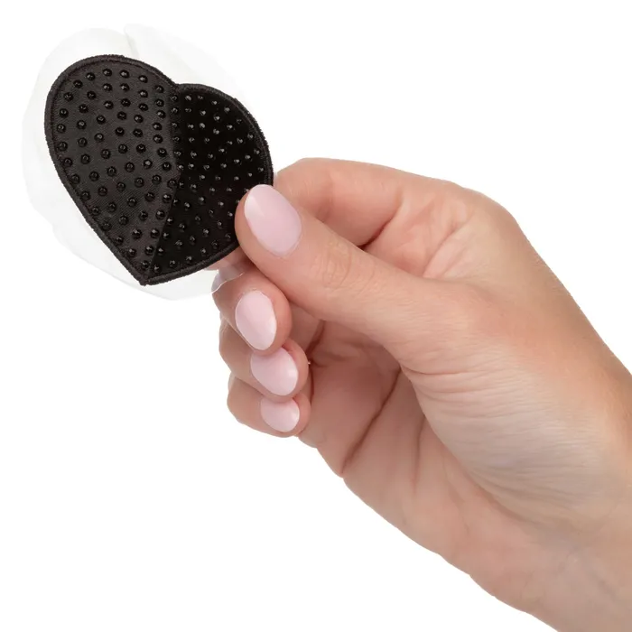 CalExotics Anal | Radiance Heart Pasties - Black