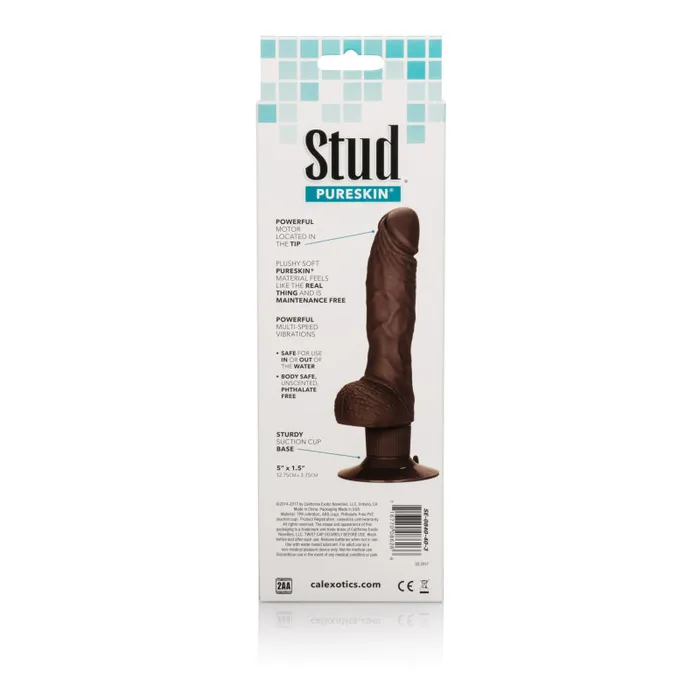 CalExotics Female Sex Toys | Waterproof Shower Stud Super Stud - Brown CalExotics Female Sex Toys | Waterproof Shower Stud Super Stud - Brown
