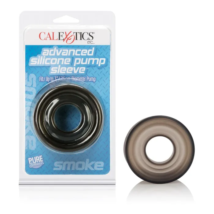 CalExotics Male Sex Toys | Advanced Silicone Pump Sleeve - Smoke CalExotics Male Sex Toys | Advanced Silicone Pump Sleeve - Smoke