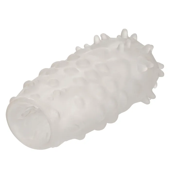 CalExotics Male Sex Toys | Boundless Reversible Nubby Stroker - Clear