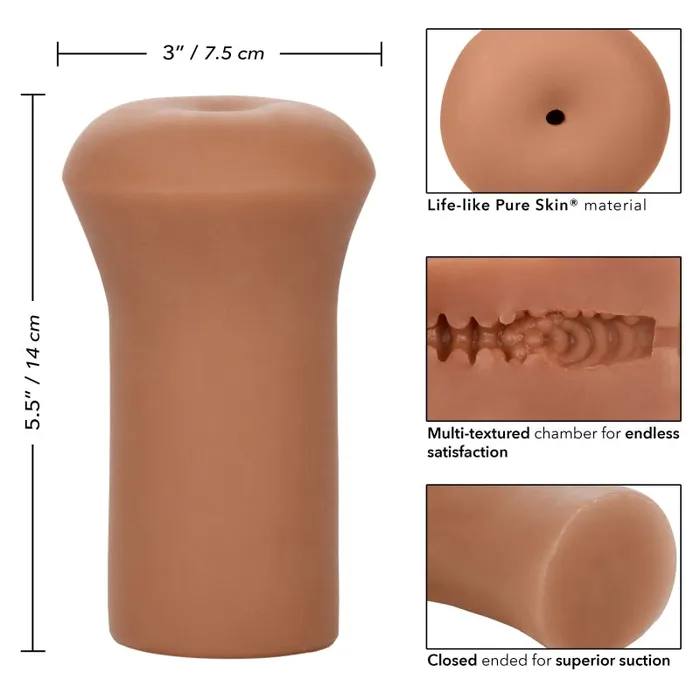 Calexotics Male Sex Toys | Boundless Stroker - Brown