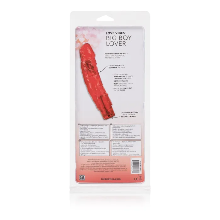 CalExotics Vibrators | Love Vibes Big Boy Lover