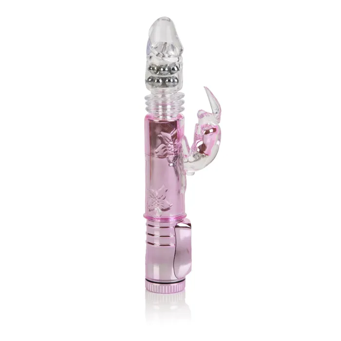 CalExotics Vibrators Thrusting Orgasm Jack Rabbit Pink