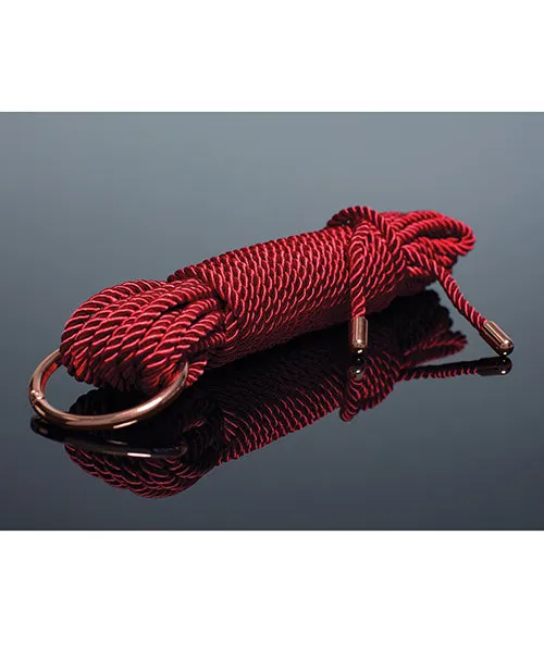 Coquette International Vibrators Pleasure Collection Silky Smooth Rope Redrose Gold