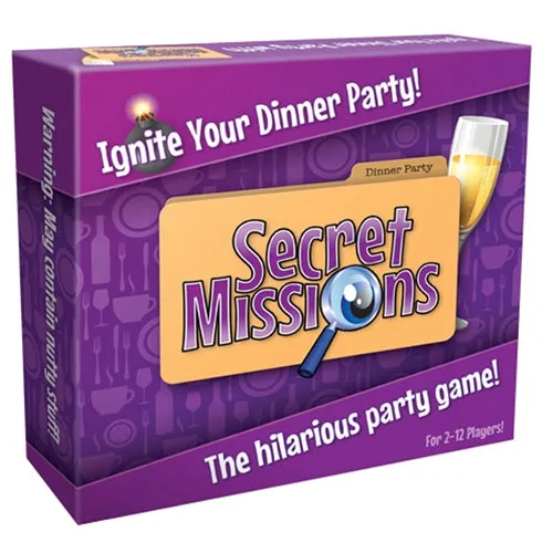 Creative Conceptions Vibrators Secret Missions Dinner Party