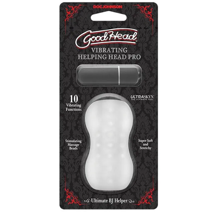 Doc Johnson Male Sex Toys | Goodhead - Vibrating Helping Head Pro