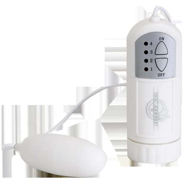 Doc Johnson Vibrators | White Nights Bullet and Controller - White Doc Johnson Vibrators | White Nights Bullet and Controller - White