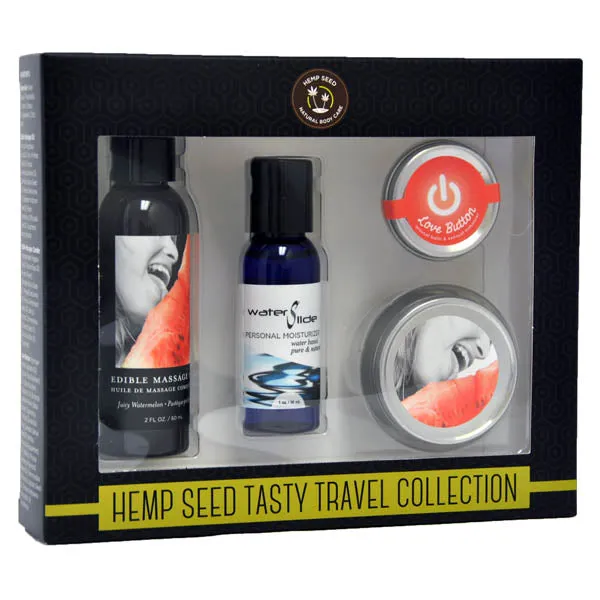Earthly Body Vibrators Hemp Seed Tasty Travel Collectionhstt004