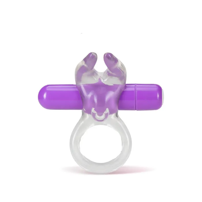 Eden Vibrators Eden Bulls Horns Purple 1Speed Vibrating Ring