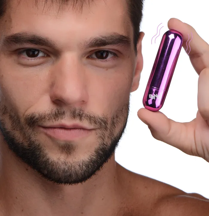 Female Sex Toys | XR Brands Compact Companion 10x Rechargeable Vibrating Metallic Bullet