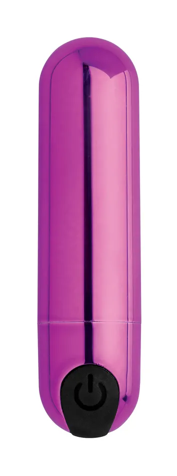 Female Sex Toys | XR Brands Compact Companion 10x Rechargeable Vibrating Metallic Bullet