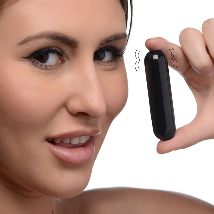 Female Sex Toys | XR Brands Compact Companion 10x Rechargeable Vibrating Metallic Bullet