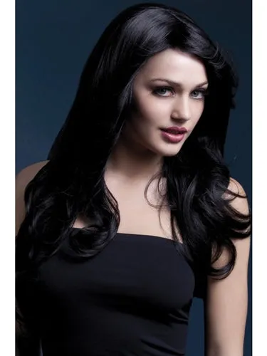 Fever Lingerie Anal Nicole Wig Black