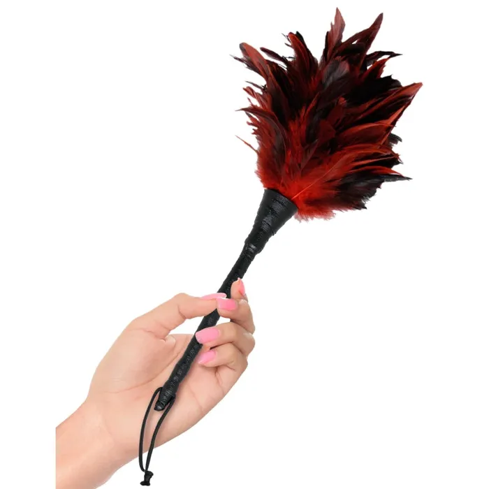 Frisky Feather Duster Red Pipedream Vibrators