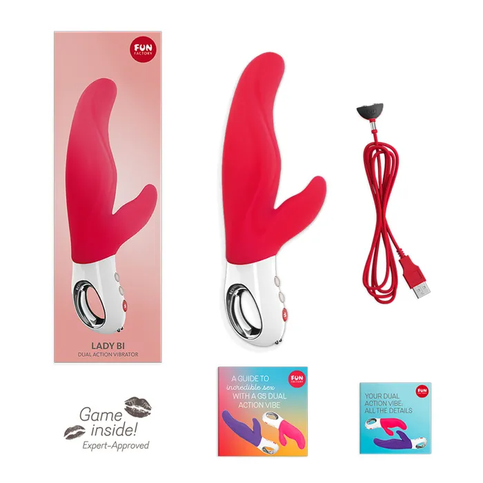 Fun Factory Vibrators | Fun Factory Lady Bi - India Red